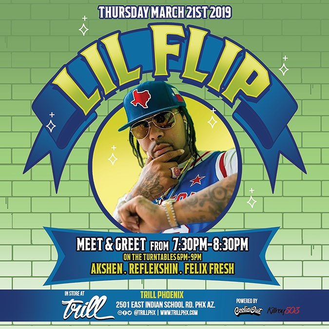 Lil Flip at Trill