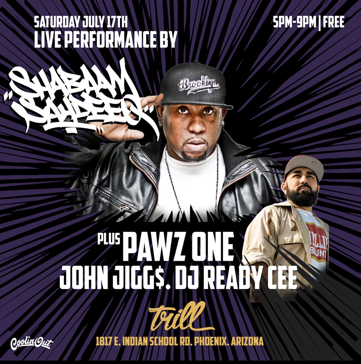 Shabaam Sahdeeq and Pawz One In-Store Performance at Trill