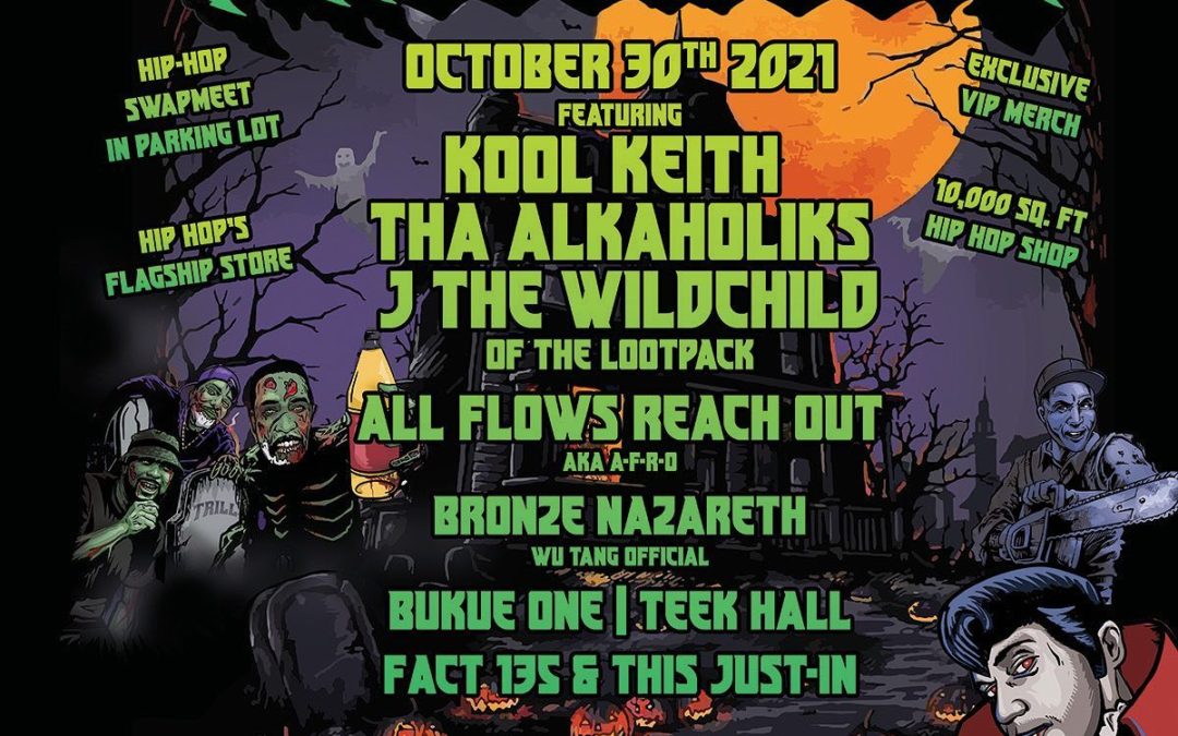 Trilloween 2021 at Trill Hip Hop Shop