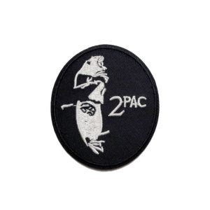 2Pac Round Patch
