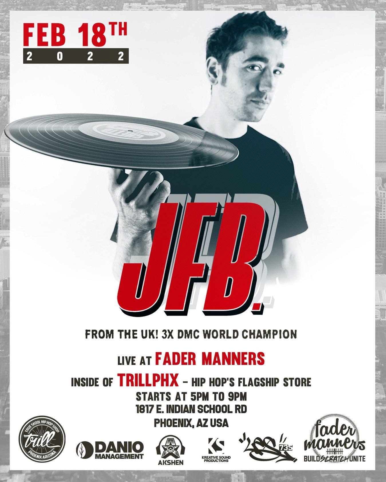 Fader Manners JFB