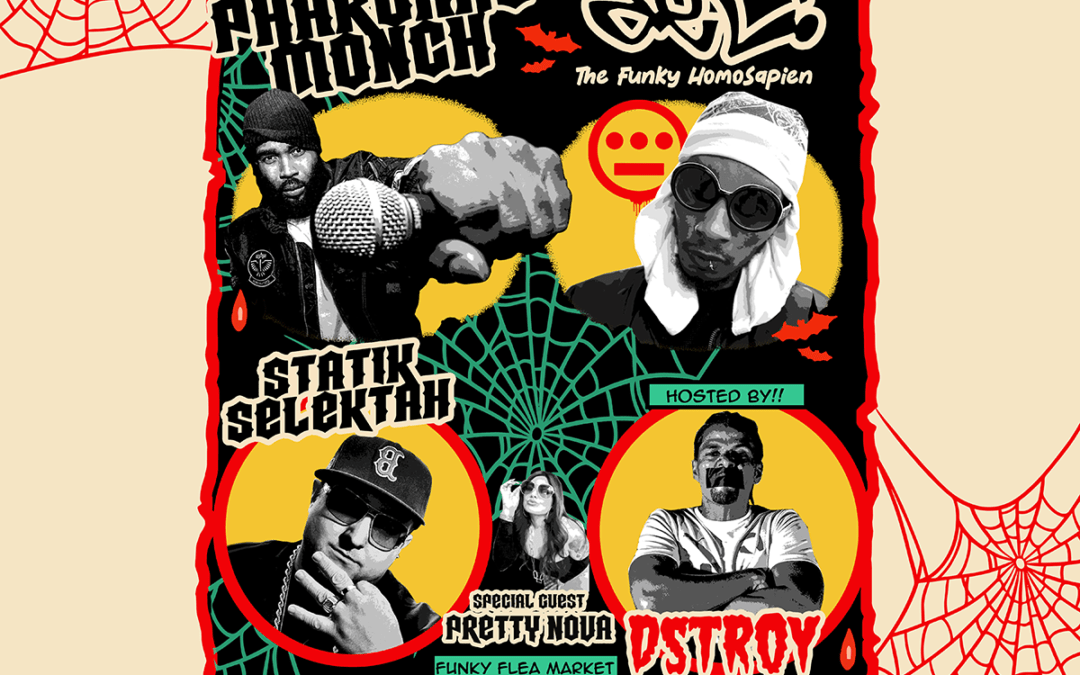 Trilloween 2022 ft Pharoahe Monch, Statik Selektah & Del The Funky Homosapien