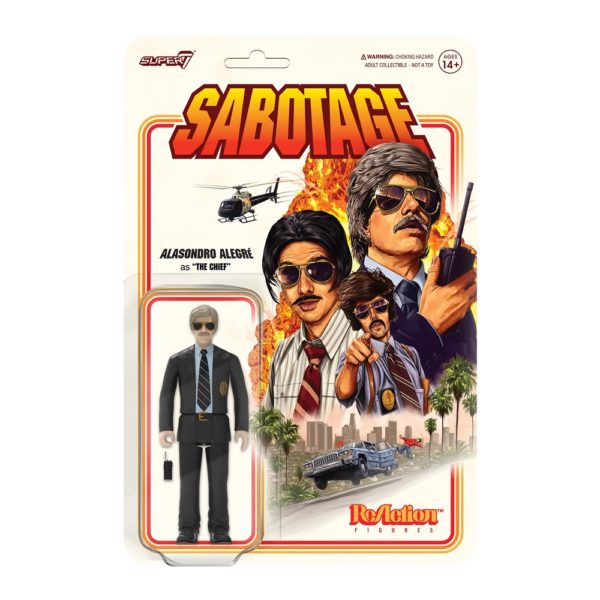 Super7 Sabotage Beastie Boys ReAction Figure Alasondro Alegré As “The Chief”
