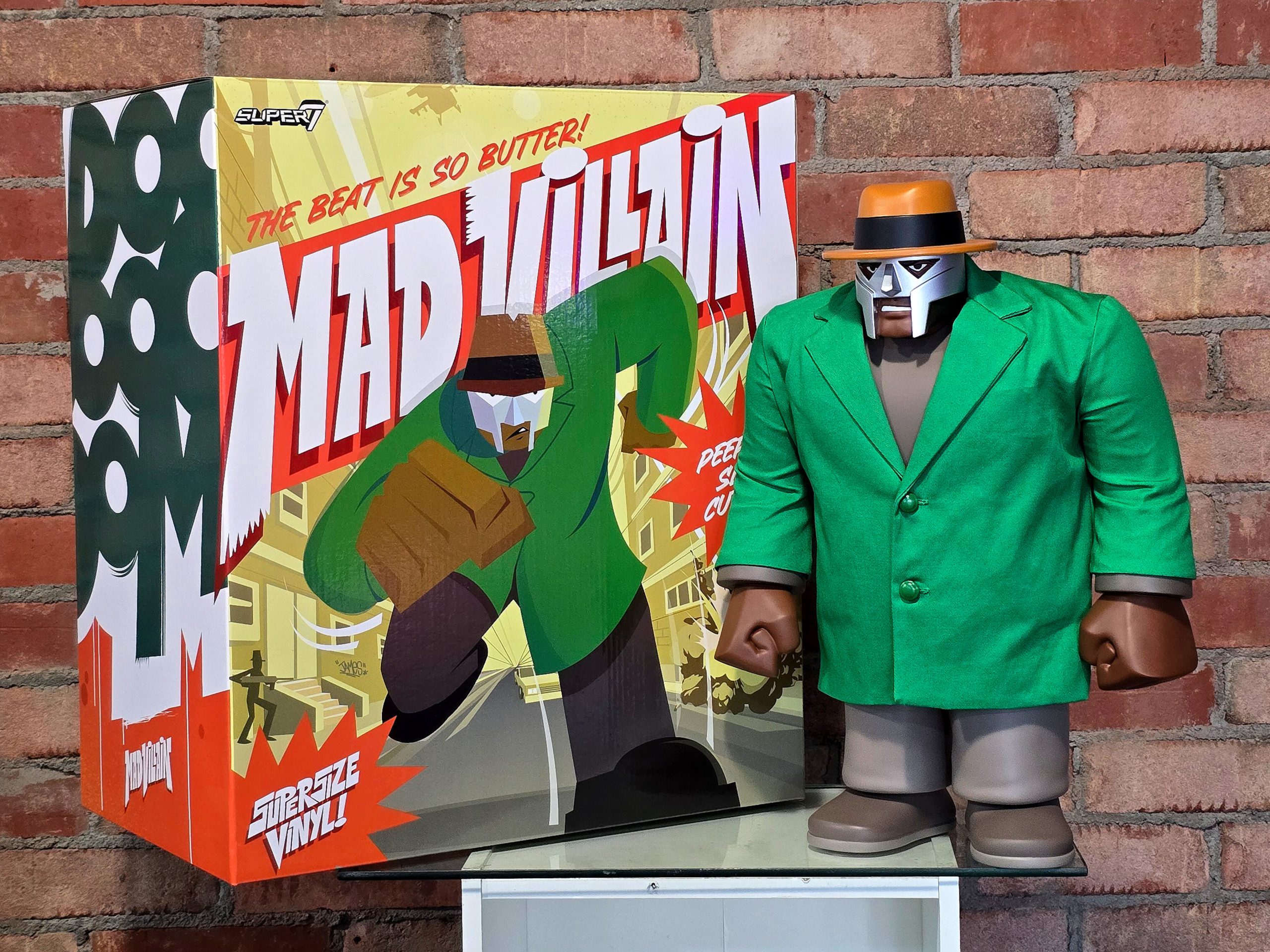 MF Doom - Madvillain All Caps SuperSize ReAction Figure
