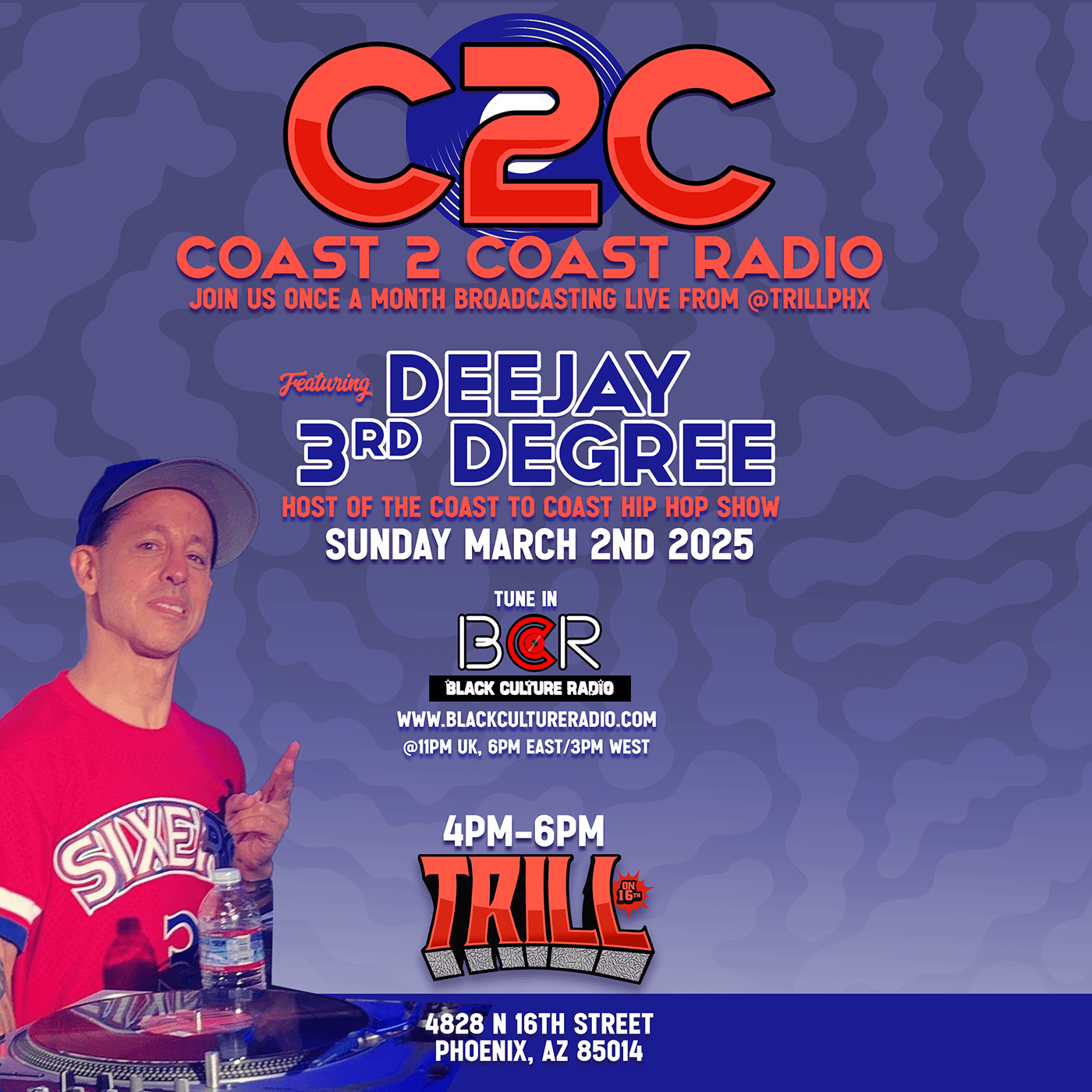 Coast 2 Coast Radio Hip-Hop Radio Show w/ DJ 3rd Degree