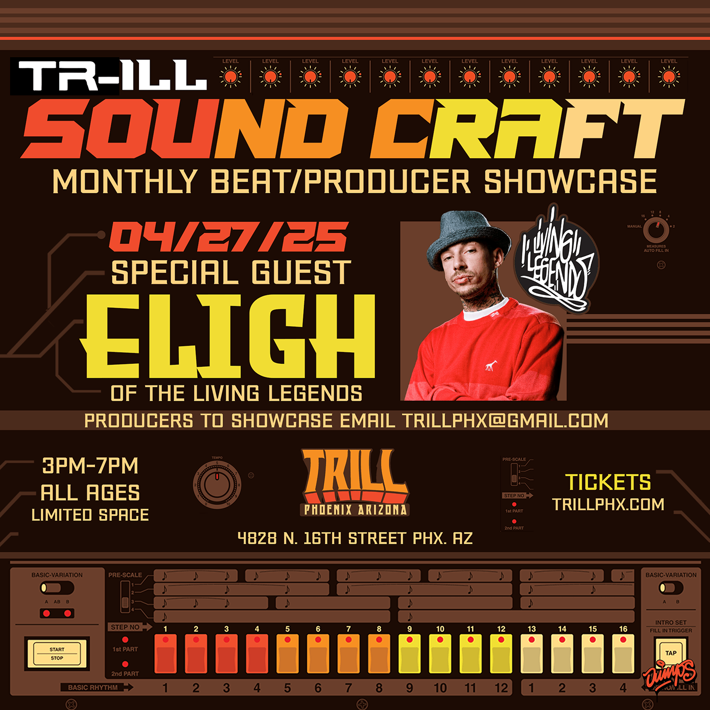 Sound Craft Producer Showcase ft. Eligh Sound Craft Producer Showcase ft. Eligh