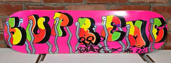 The Iconic Supreme x Blade Skate Decks Signed - Image 3