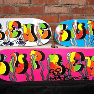 The Iconic Supreme x Blade Skate Decks Signed