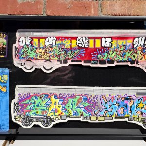 Sar of The Master Blasters Shadow Box Set 1 of 1 Signed