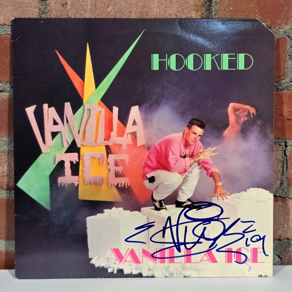 Signed Copy Of Vanilla Ice's "Hooked"