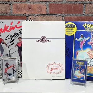 Signed Breakin 1 & Breakin 2 VHS Tapes, LP Records, Press Kit and More.