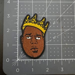 Biggie Crown 2 Inch Patch
