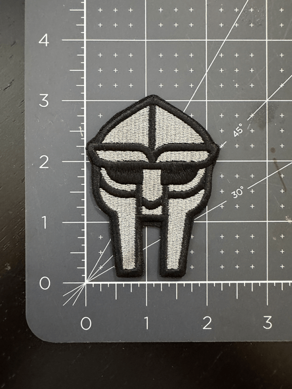 MF Doom Mask 2.25 Inch Patch
