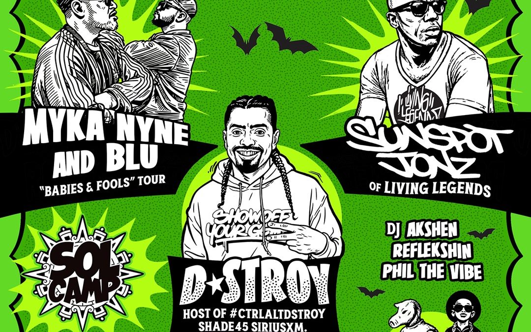 Trilloween 2025 w/ Blu, Myka 9, Sunspot Jonz, D-Stroy and More.