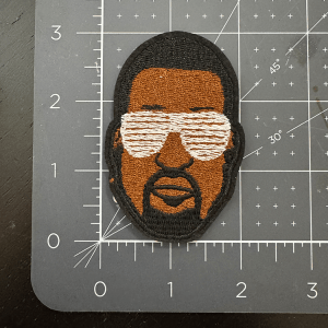 Kanye Glasses 2 Inch Patch