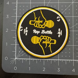 Rap Battle 4 Inch Patch