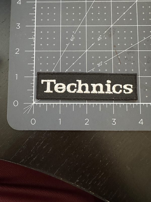 Technics 3.75 Inch Patch