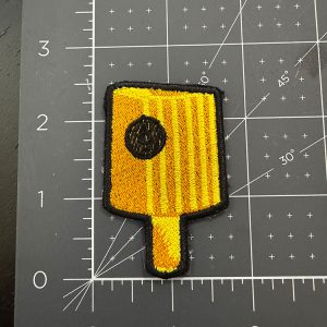 Yellow Lego Cap 1.5 Inch Patch