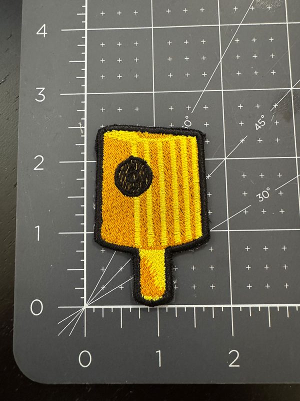 Yellow Lego Cap 1.5 Inch Patch