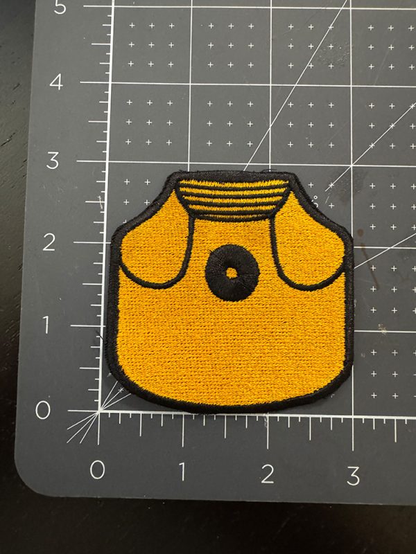 Yellow Universal Spray Cap 3 Inch Patch