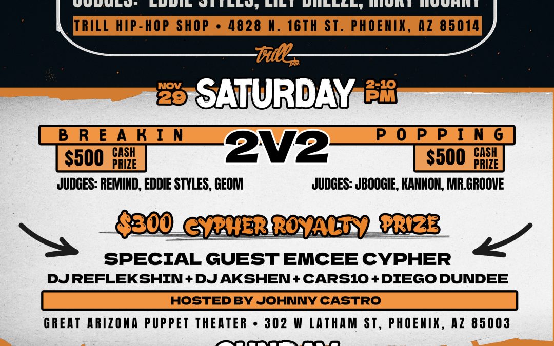 Furious Styles Crew 32nd Anniversary: Top Rock Dance Battle at TRILL