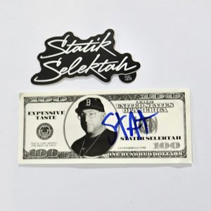 Limited Edition Statik Selektah Signed Expensive Taste Money