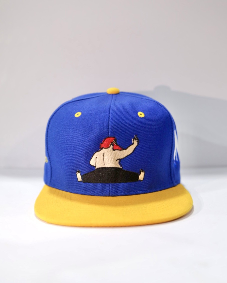 Action Bronson Blue & Yellow Snapback