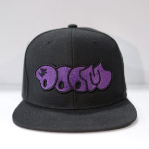MFDOOM Black & Purple Snapback