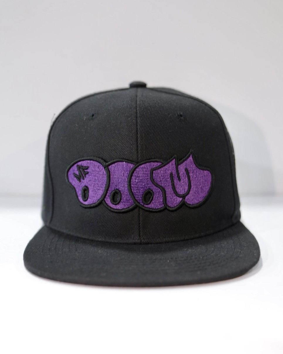 MFDOOM Black & Purple Snapback