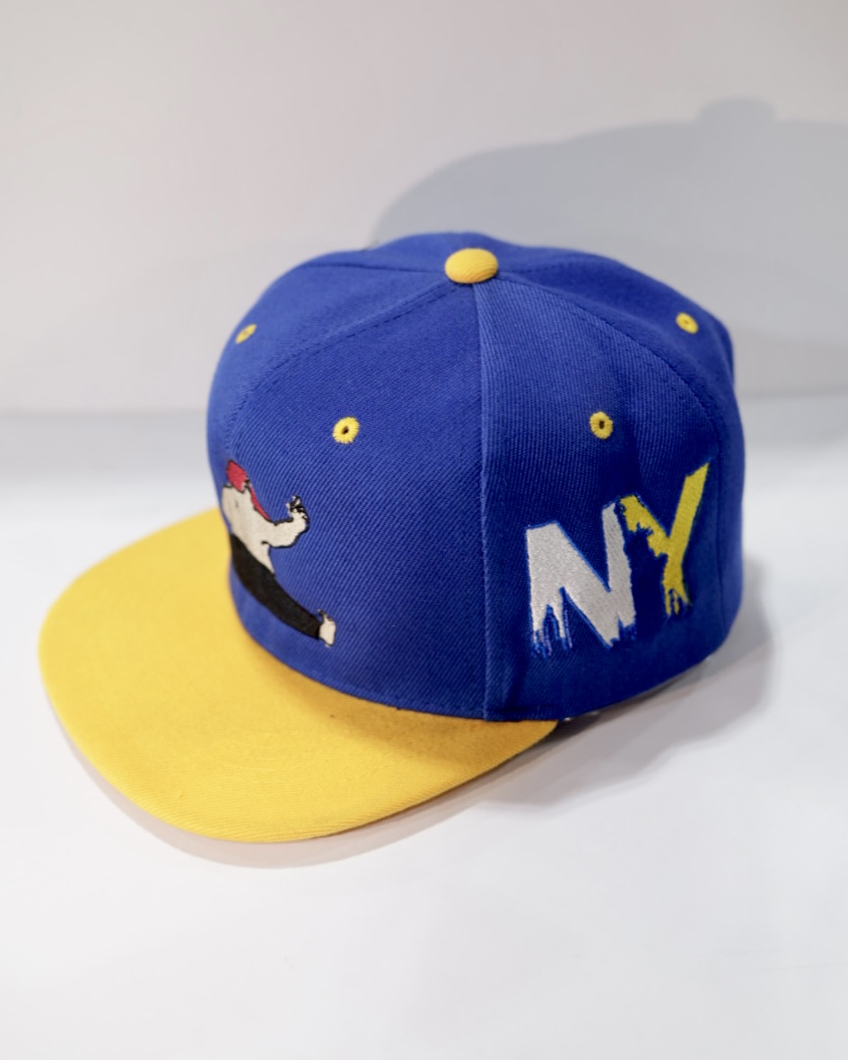 Action Bronson Blue & Yellow Snapback - Image 3