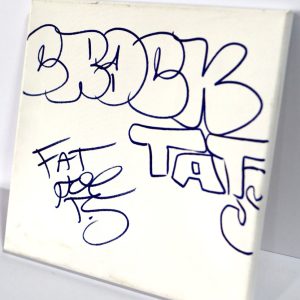 THE DON IN THE BUILDING! Fat Joe Signed Canvas