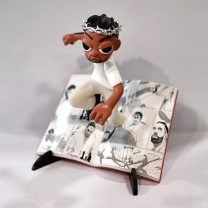 Canvas Don Kendrick Lamar The Crown Figure