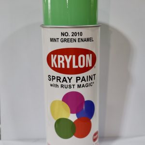 Giant Mint Green Spray Can Art Piece