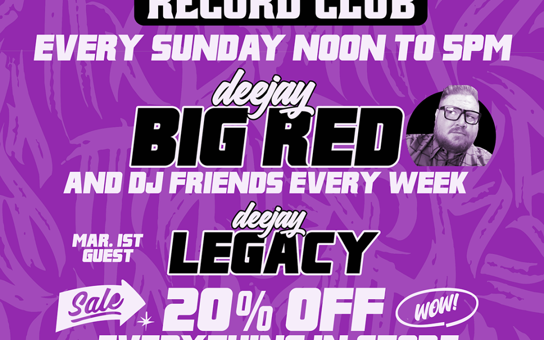 CRATE DIGGERS, WHERE YOU AT?