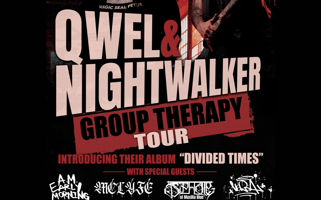Qwel & Nightwalker Group Therapy Tour Live at Trill Hip Hop Shop