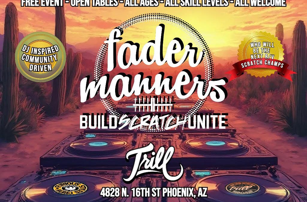 Fader Manners  is back this Wednesday, May 13! 🎧