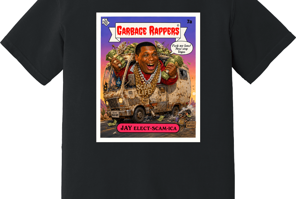 Garbage Rappers – Jay Elect-Scam-Ica Tee