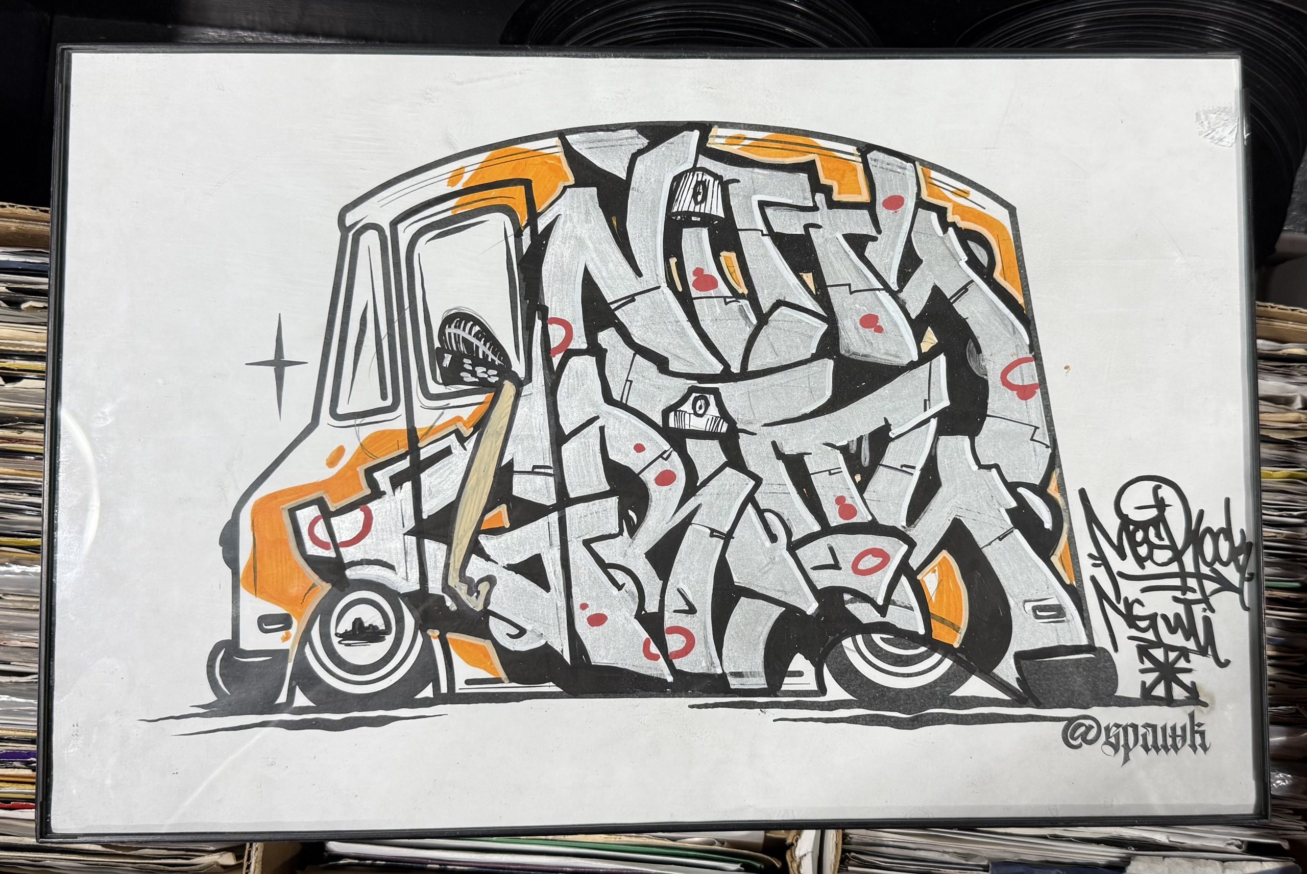 Mes (Nitty Gritty / UTI / 7th letter) Lowrider Slap (RIP Mes)