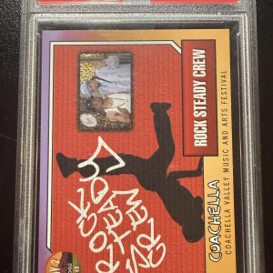 2002 Coachella Rock Steady Crew – Rare Promo Trading Card (PSA 8)
