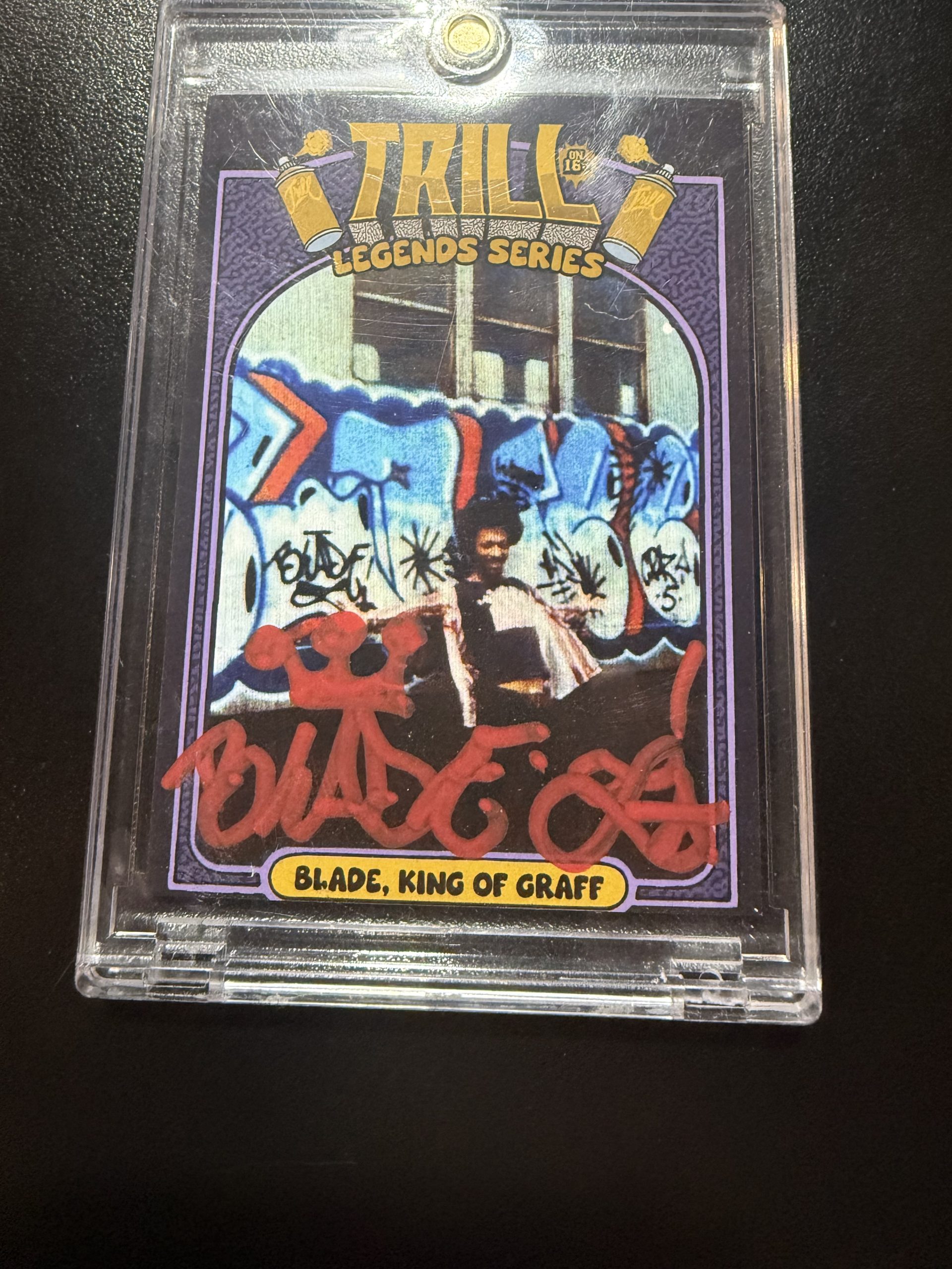 TRILL Legends Series: Blade "King of Graff" Signed Trading Card