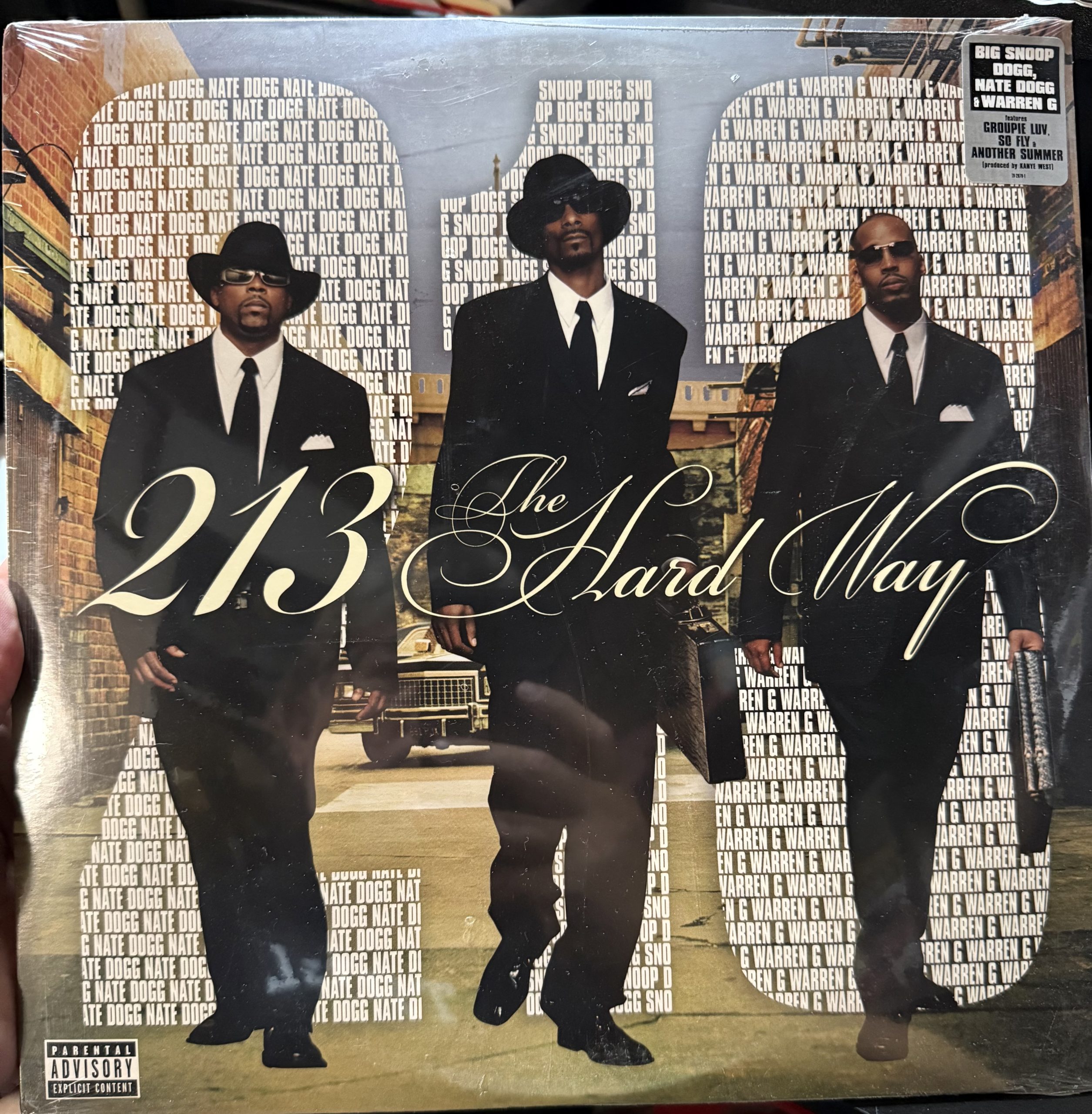 213 (Snoop Dogg, Nate Dogg, Warren G) – The Hard Way (2004) – Rare Sealed Vinyl LP