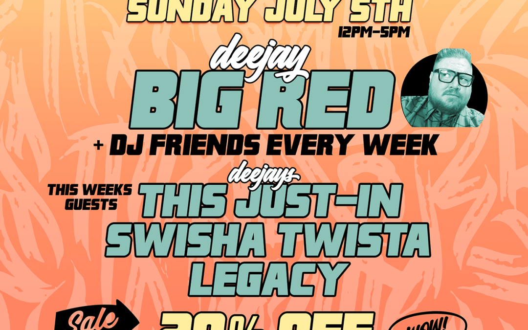 Trill Record Club July 5th w/ DJ’s Big Red, This Just-In, Swisha Twista and Legacy