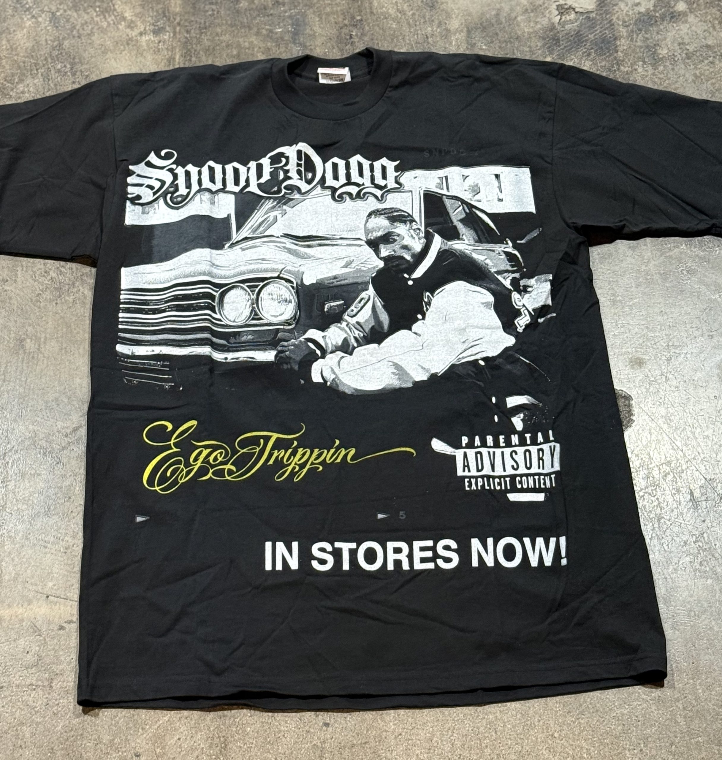 Vintage 2008 Snoop Dogg "Ego Trippin'" Official Promo T-Shirt (Deadstock / Chuck’s Vault)