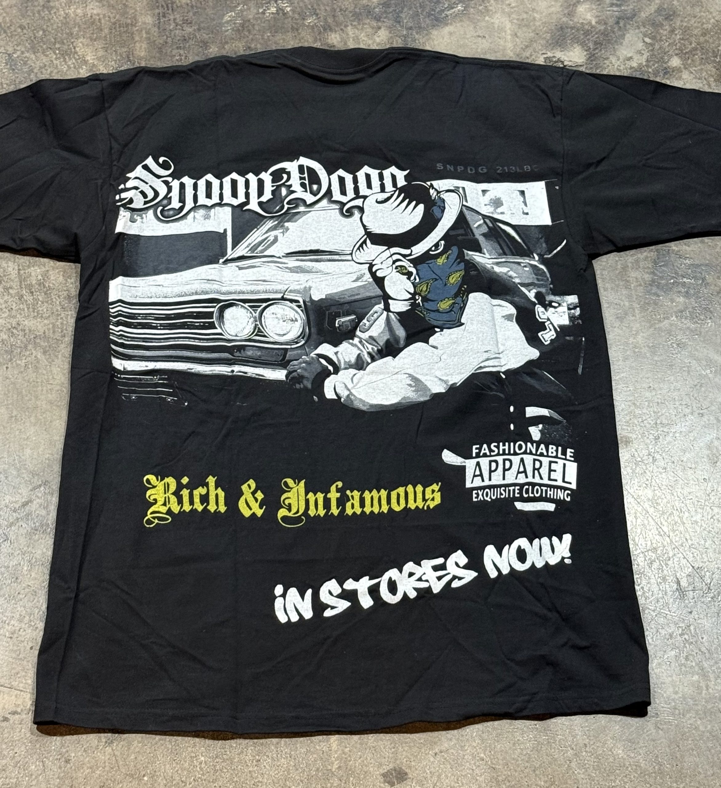 Vintage 2008 Snoop Dogg "Ego Trippin'" Official Promo T-Shirt (Deadstock / Chuck’s Vault) - Image 2