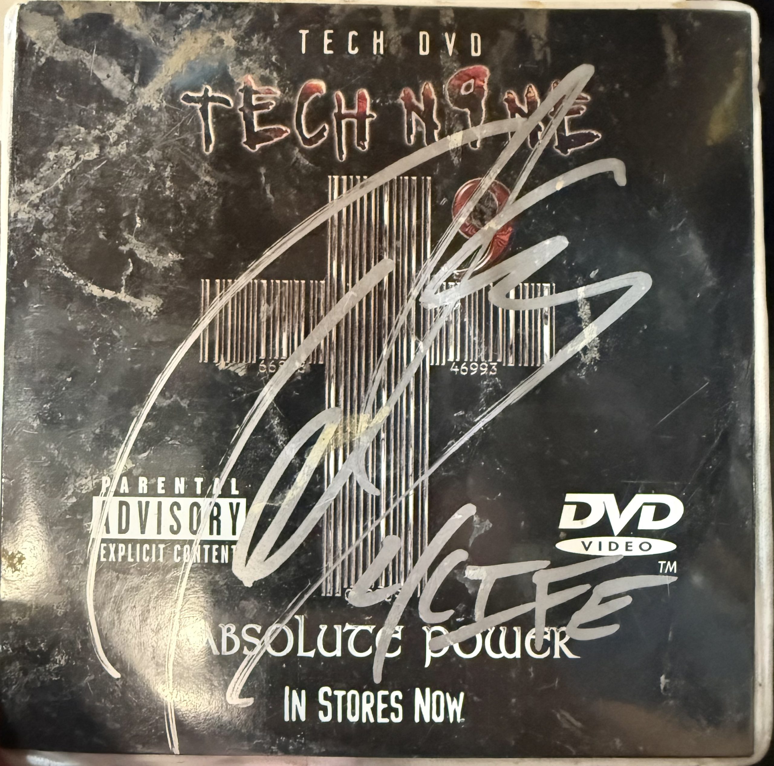Signed Tech N9ne 2003 "Absolute Power" Tour Sampler (CD/DVD & T-Shirt Bundle)