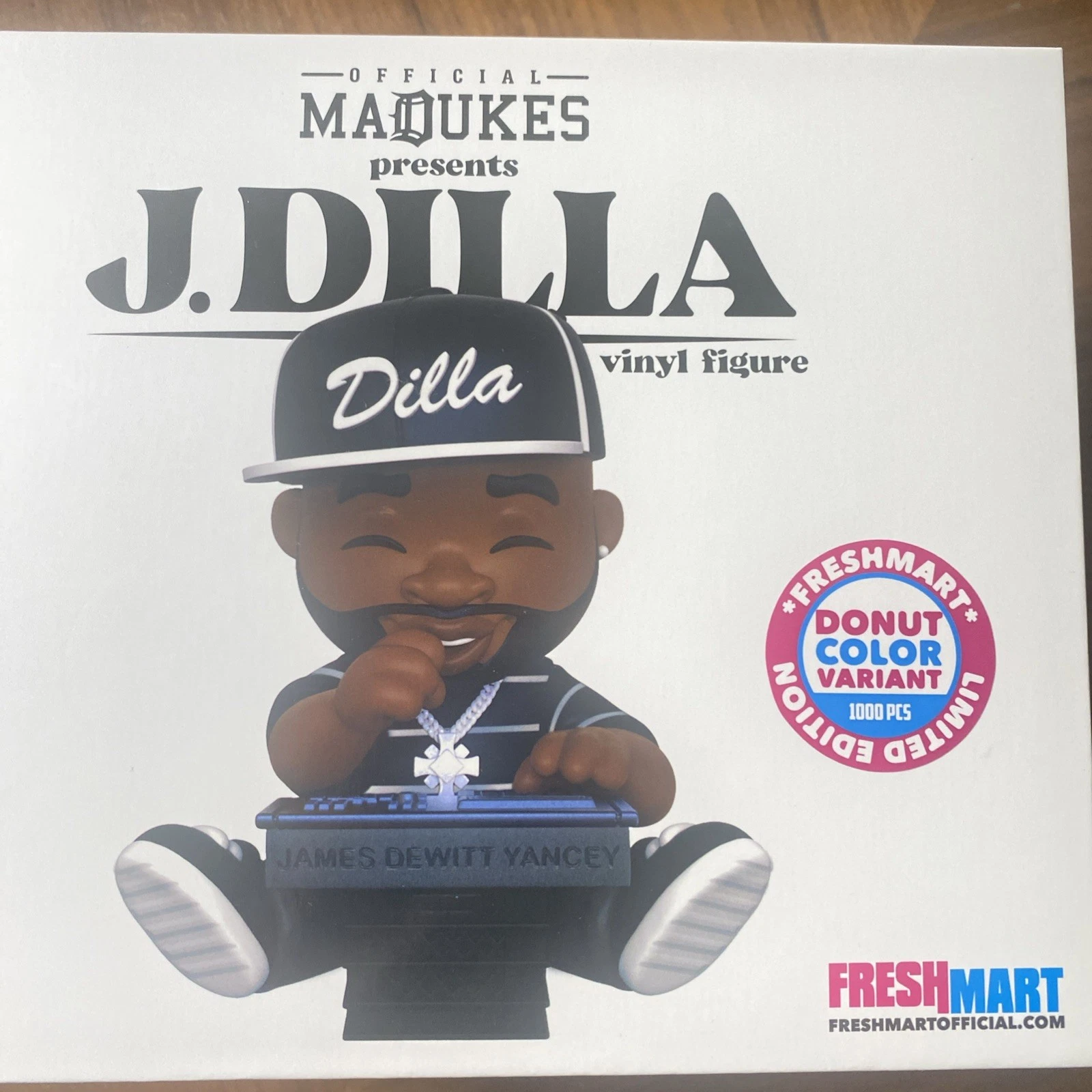 J. Dilla x Freshmart “Ma Dukes” Vinyl Figure – Donut Color Variant